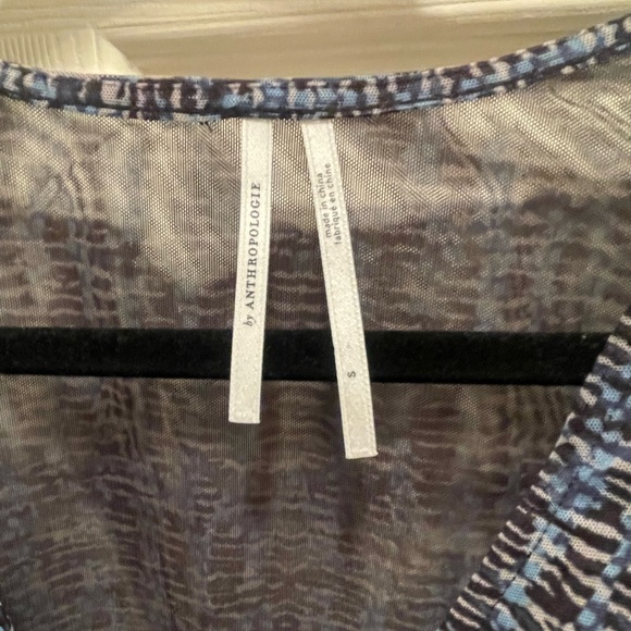 Anthropologie Gretchen Smocked Tunic - Picture 7 of 8